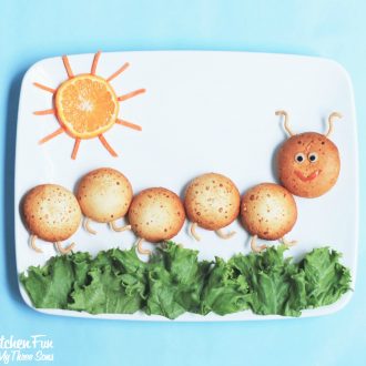 Caterpillar Snack....these are Adorable Back to School Snack Ideas for Kids!