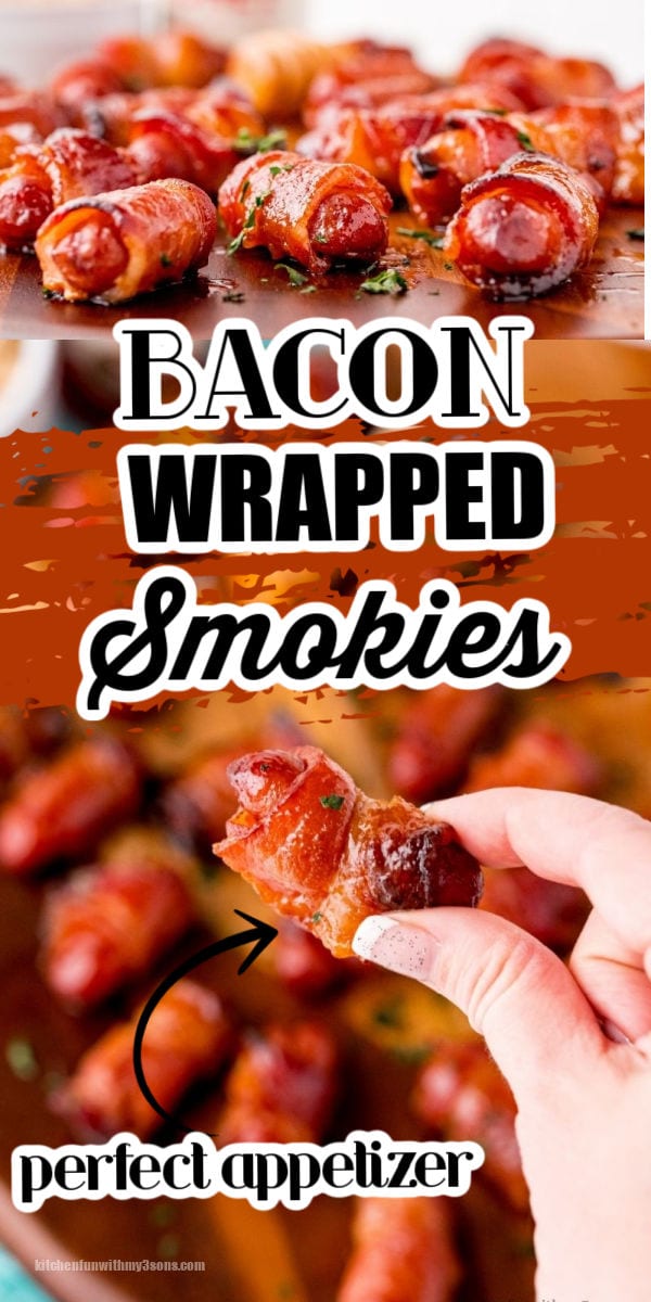 BACON WRAPPED SMOKIES