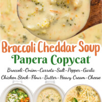 Broccoli Cheddar Soup (Panera Copycat)