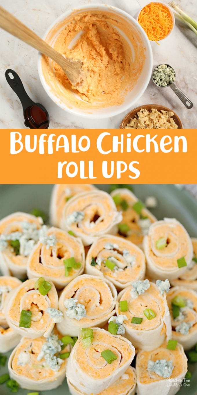 Buffalo Chicken Roll Ups