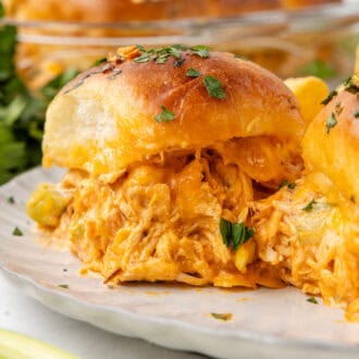 Buffalo Chicken Sliders feature