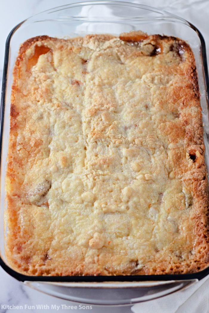 baked apple dump cake