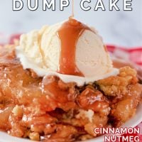 Caramel Apple Dump Cake pin