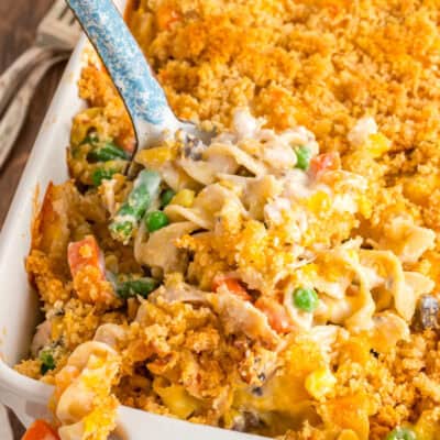 Chicken Noodle Casserole feature