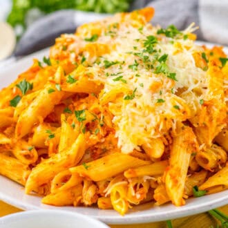 Chicken Parmesan Casserole feature