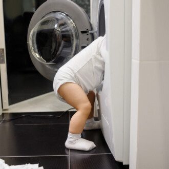 child front load washing machine