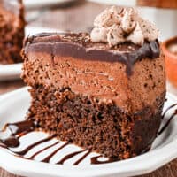 Chocolate Mousse Cake feature