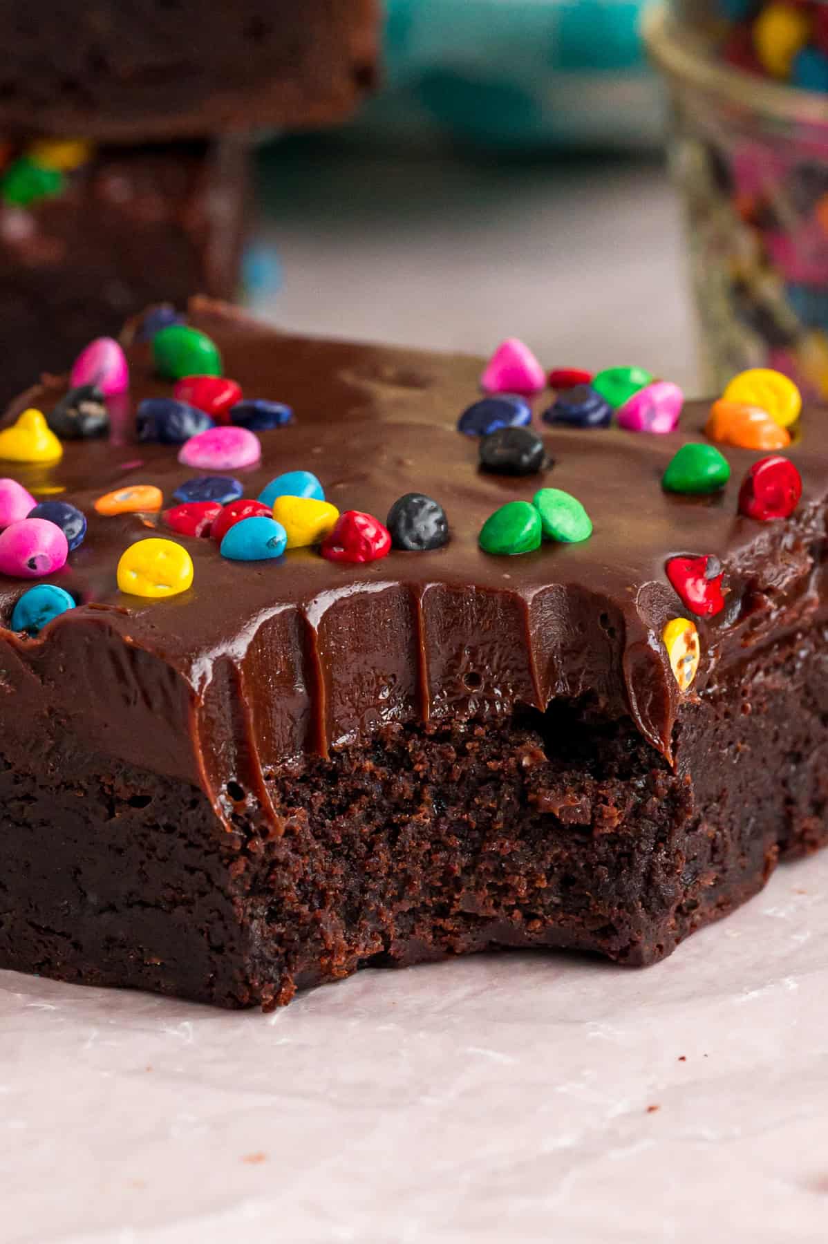 A cosmic brownie with a bite missing