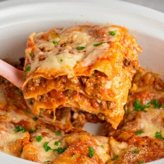 Crockpot Lasagna feature