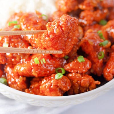Easy Orange Chicken Recipe Feature