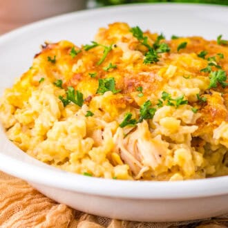 French Onion Chicken Casserole feature