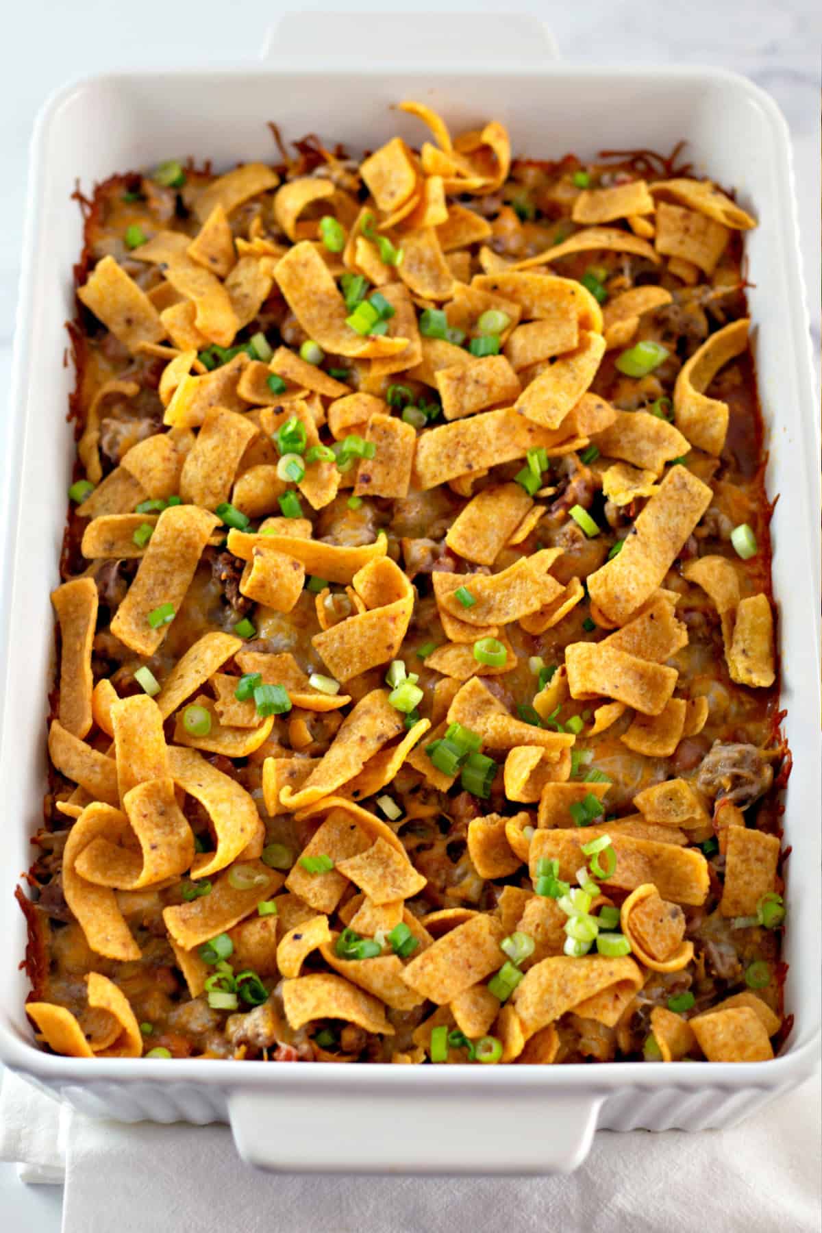 baked frito pie