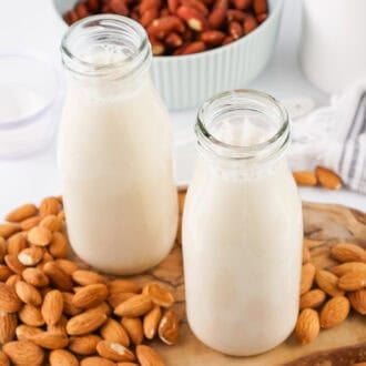 Homemade Almond Milk feature