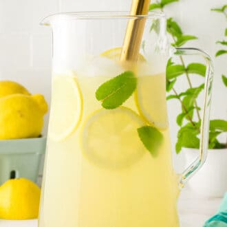 Homemade Lemonade Recipe feature