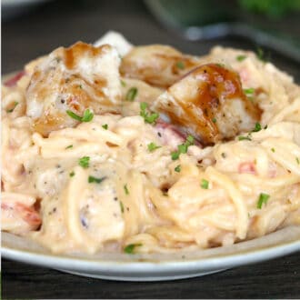 Instant Pot Chicken Spaghetti Feature