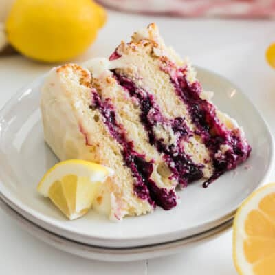 Lemon Blueberry Cake feature