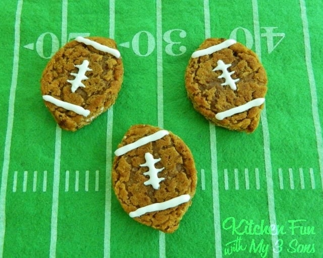 Football Oatmeal Creme Pies