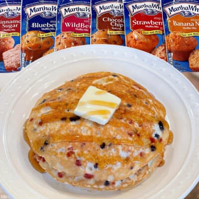 Muffin Mix Pancakes feature
