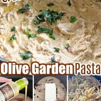 Slow Cooker Olive Garden Chicken Pasta