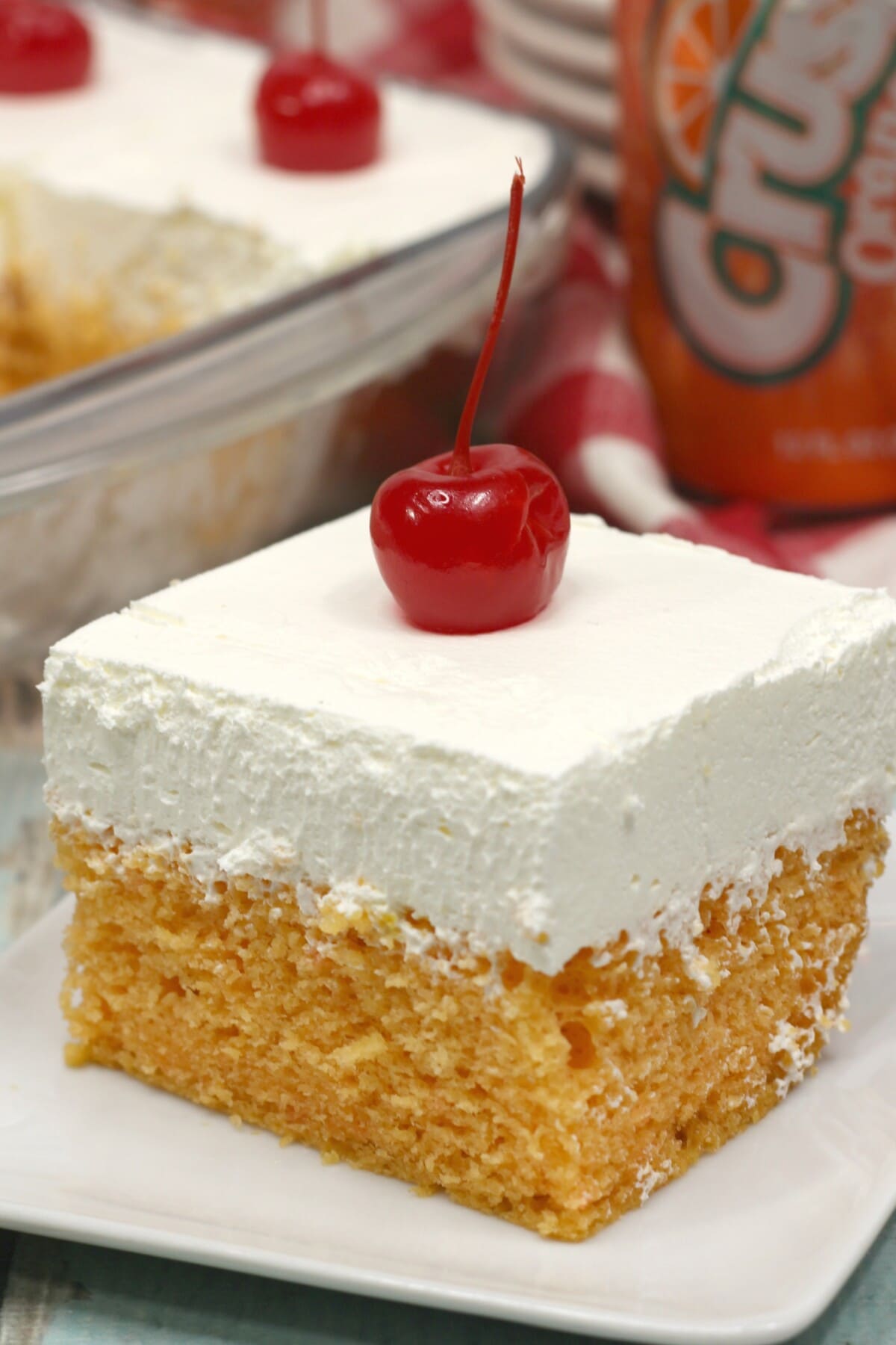 Orange Crush Soda Cake