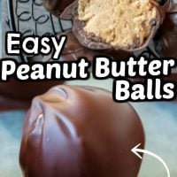 Easy Chocolate Peanut Butter Balls