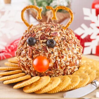 Rudolph Cheese Ball feature