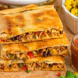 Sheet Pan Quesadillas feature