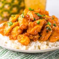 Slow Cooker Hawaiian Chicken feature