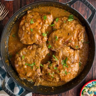 Smothered Pork Chops feature