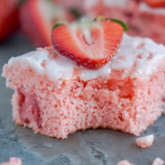 Strawberry Brownies feature