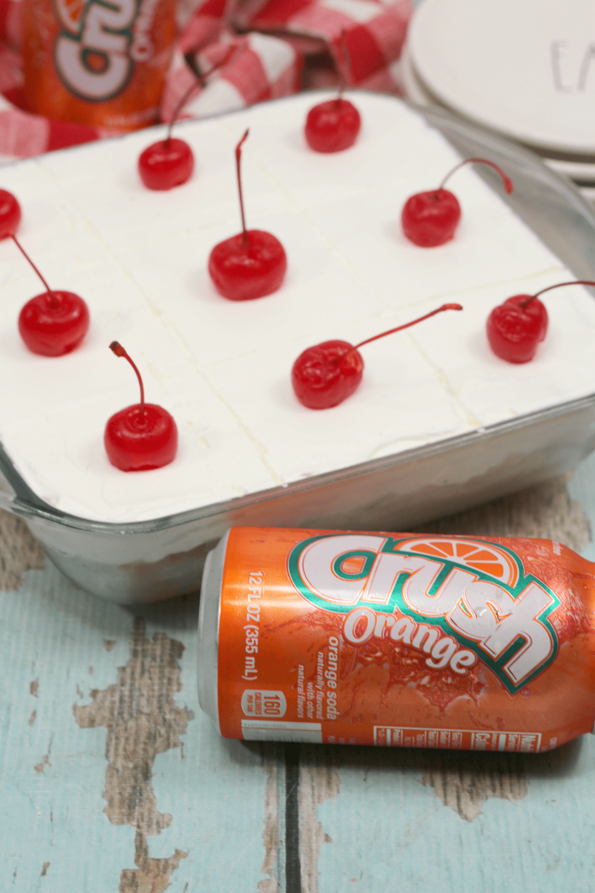 Top of Orange Crush Cake