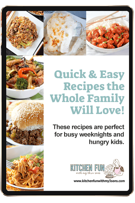 30-Minute Meals on a tablet